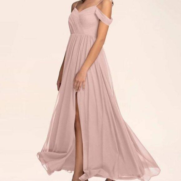 Dusty Rose Bridesmaid Dress - Picture 1 of 5